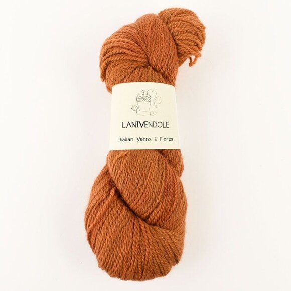 Lanivendole Italian Yarn & Fibres Fingering Wool Alpaca Cashmere Blend Cannella - Picture 1 of 2
